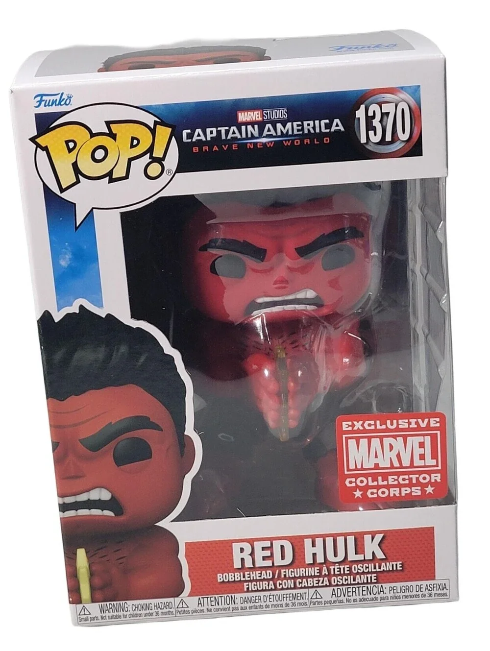 Funko Pop! Red Hulk Captain America Brave New World #1370 MCC Marvel Exclusive